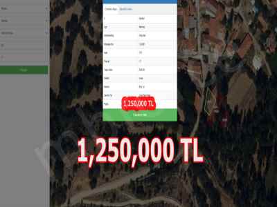 Field For Sale in  Turkey, Burdur, Downtown, Hacilar Koyu , 500 m2