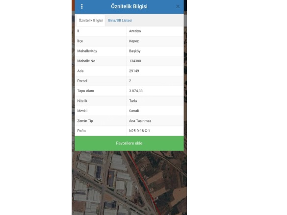 Başköy Mah. Kepez Satılık Tarla |  3874M2 10.500.000Tl Resim-1