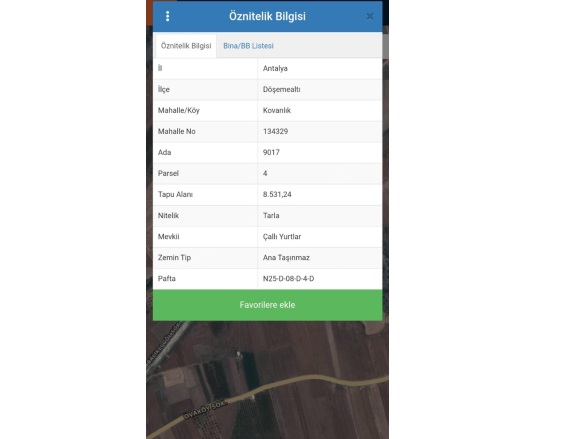 Kovanlık Mah. Döşemealtı Satılık Tarla |  8531M2 13.500.000Tl Resim-2