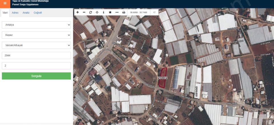 Altıayak Mah. Kepez Satılık Kat Karşılığı Arsa | 1Tl Resim-2