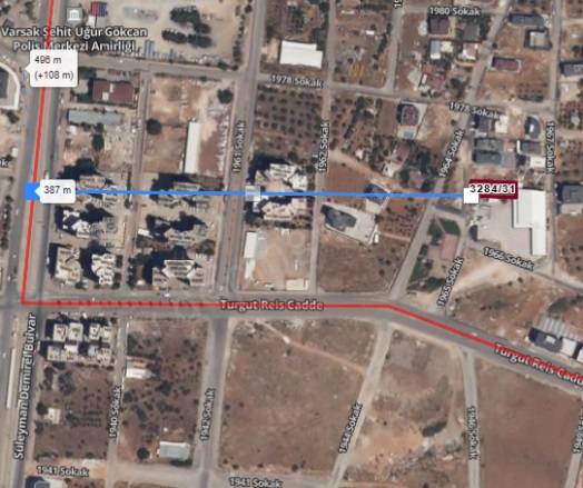 Demirel Mah. Kepez Satılık Kat Karşılığı Arsa |  528M2 1Tl Resim-1