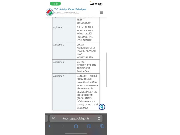 Altıntaş Mah. Aksu Satılık Kat Karşılığı Arsa |  2000M2 1Tl İmarlı  Resim-2