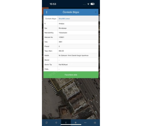 Yüksekalan Mah. Muratpaşa Satılık Kat Karşılığı Arsa |  2500M2 1Tl Resim-3