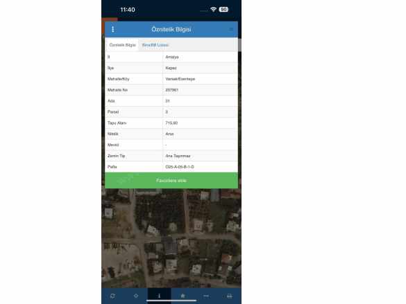 Antalyta Kepez Varsakesentepe 715M2 %45 Oranla Kat Karşılığı Satılık Arsa Esentepe Mah