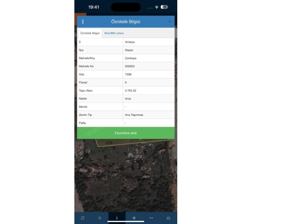 Çankaya Mah. Kepez Satılık Kat Karşılığı Arsa |  3764M2 1Tl Resim-1