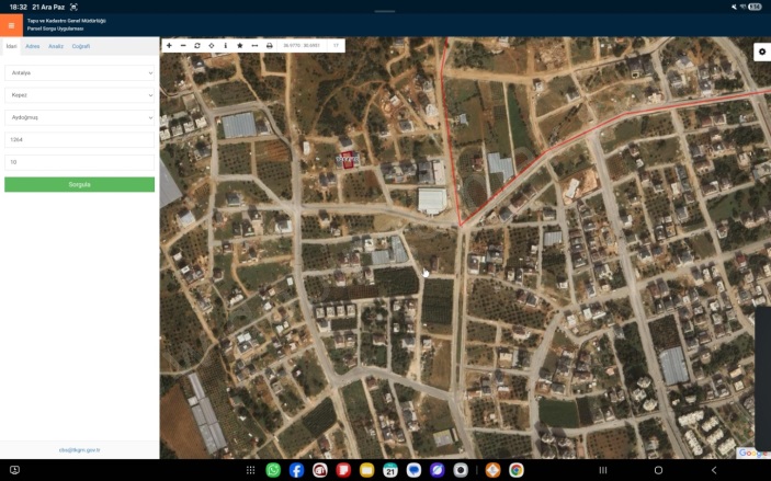 Aydoğmuş Mah. Kepez Satılık Arsa |  576M2 11.500.000Tl İmarlı  Resim-3