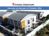 Döşemealtı Düzlerçamında Harika Lüks 4+1 Satılık Villa 4 Banyolu Düzlerçamı Mah 250 M2 Banyo