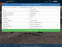 Gelendost Yeşilköy Köyü Satılık Tarla