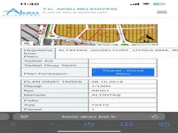 Aksu Altıntaş Mah. Satılık Kat Karşılığı Arsa 5126 M2