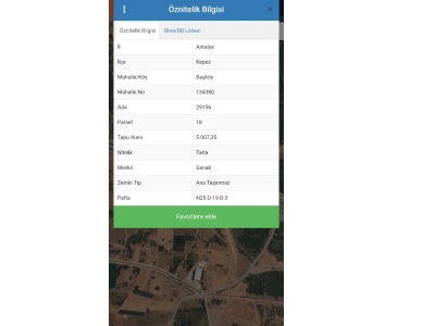 Antalya Kepez Başköy Depo Veya Fabrika İçin Satılık Tarla Mah