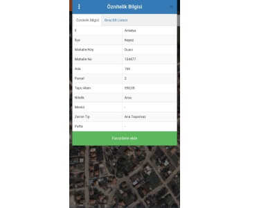 Antalya Kepez Duacı 550M2 Satılık Arsa Villa Sı Mah