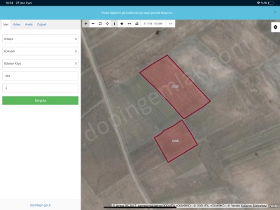 Antalya Korkutelinde Varsak Yaylasına Çok Yakın Mesafede Oduncular Mevkiinde İki Parsel Satılık Tarla Sülekler Mah