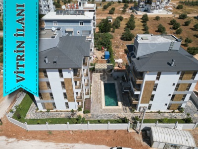 Kepez Aydoğmuş Da Sıfır Havuzlu 12 Adet Açık Mutfak 2+1 80M2 Ler Satılık Daire Mah