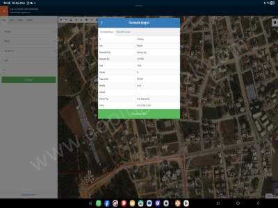 Antalya Kepez Aydoğmuşda Satılık Arsa 492M2 Kupon Konut Sı Aydoğmuş Mah