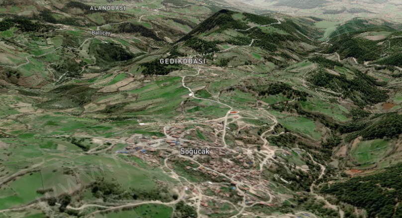 Soğucak Köyü Yenice Satılık Tarla |  1061M2 850.000Tl Resim-2