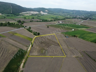 Keçelerde 14 Dönüm Köşe Parsel Çeltik Sı Satılık Tarla Gönen Keçeler Mah