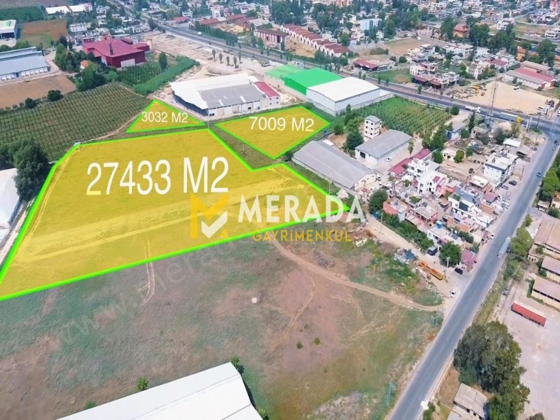  MERSİN ADANA YOLUNA 2. PARSEL SANAYİ İMARLI ARSA