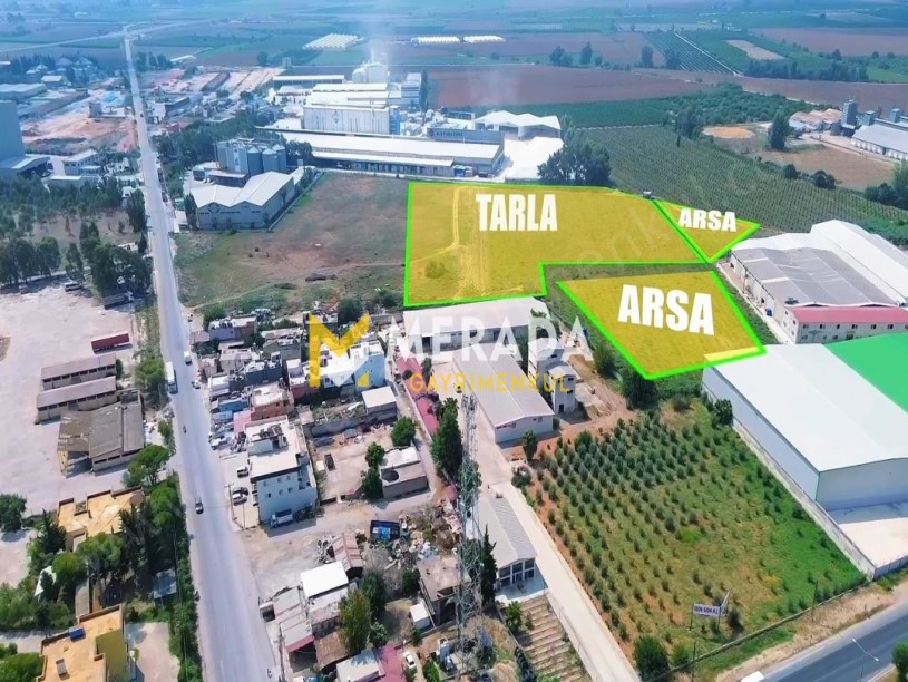  MERSİN ADANA YOLUNA 2. PARSEL SANAYİ İMARLI ARSA