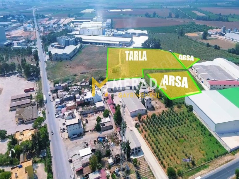  MERSİN ADANA YOLUNA 3. PARSEL YENİ HAVALİMANI CİVARI