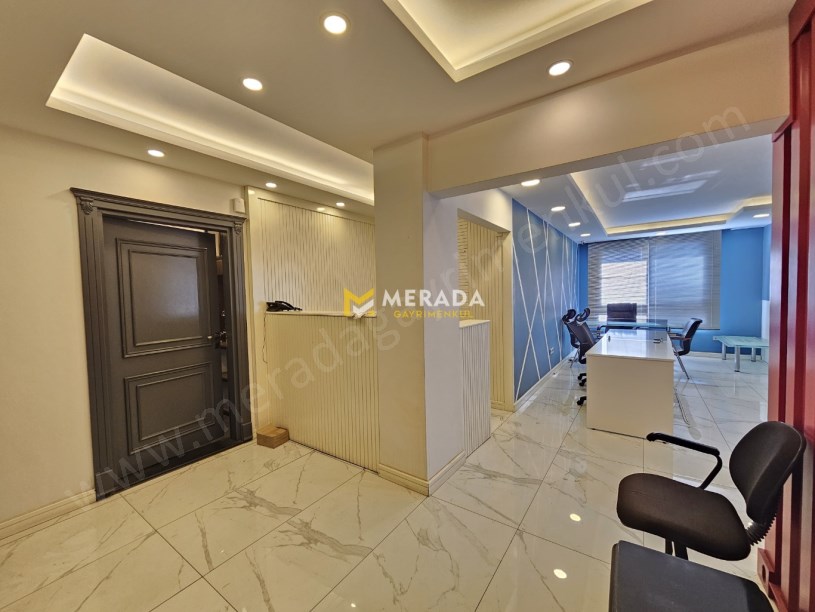 ÇARŞI MERKEZDE EŞYALI OFİS 170M2 YATIRIMA UYGUN