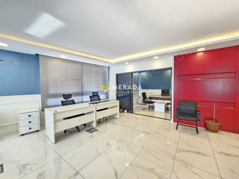 ÇARŞI MERKEZDE EŞYALI OFİS 170M2 YATIRIMA UYGUN