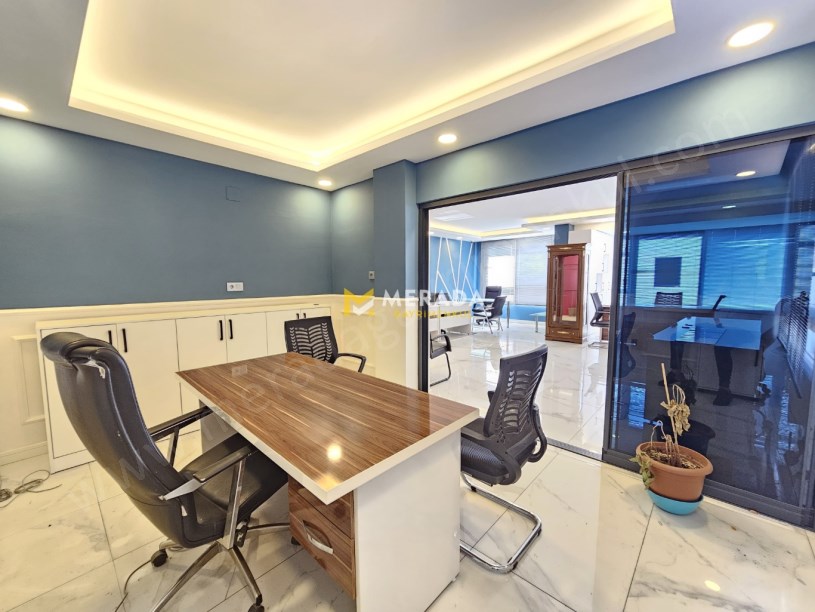 ÇARŞI MERKEZDE EŞYALI OFİS 170M2 YATIRIMA UYGUN