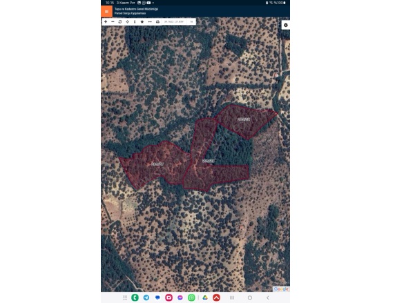 Öveçli Mah. Kırkağaç Satılık Tarla |  21500M2 1.500.000Tl Resim-2