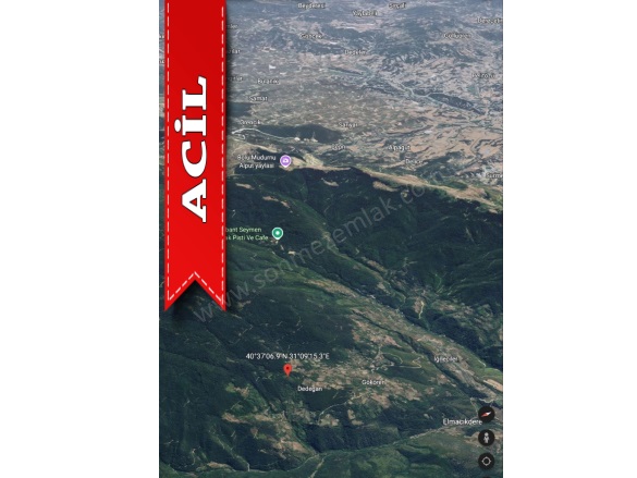 Kayapınar Mah-Gökören Köyü. Mudurnu Acil Satılık Tarla |  5000M2 800.000Tl Resim-5