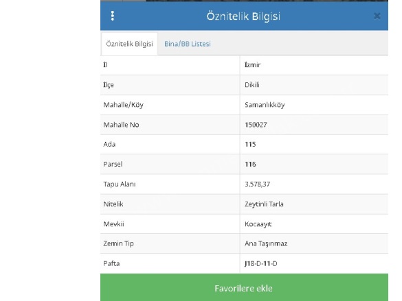Samanlıkköy Mah. Dikili Satılık Tarla |  3578M2 1.300.000Tl Resim-4