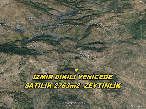 Yenice Mah. Dikili Satılık Tarla |  2763M2 1.600.000Tl Resim-2
