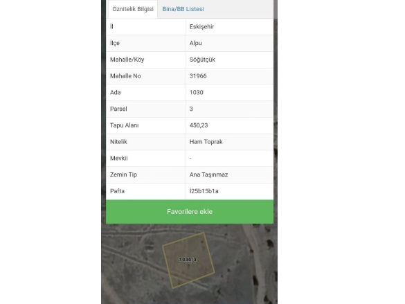 Söğütçük Mah. Alpu Satılık Arsa |  450M2 575.000Tl İmarlı  Resim-2