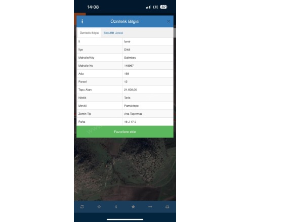 Salimbey Mah. Dikili Satılık Tarla |  43000M2 32.000.000Tl Resim-3
