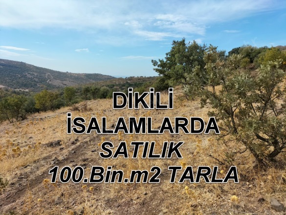 İslamlar Mah. Dikili Satılık Tarla |  100000M2 31.000.000Tl Resim-1