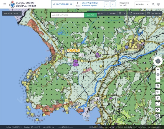 Kocaoba Mah. Dikili Satılık Tarla |  74000M2 63.000.000Tl Resim-4