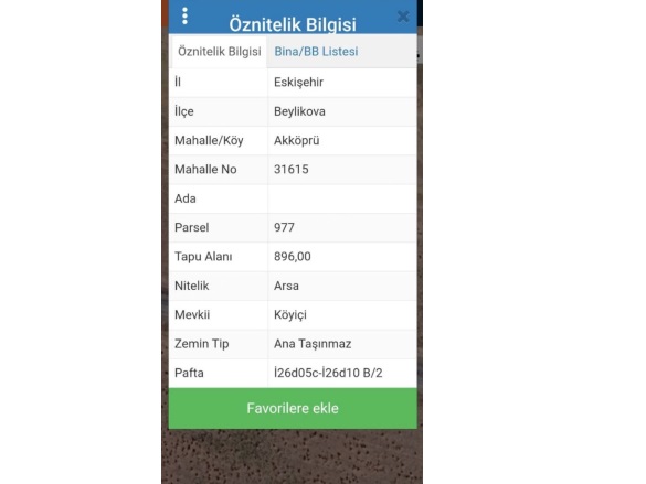 Akköprü Mah. Beylikova Satılık Arsa |  890M2 950.000Tl İmarlı  Resim-5