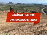 İzmir Dikilide Satılık Tarla 225M2 Hisseli Arsa Esentepe Mah