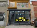 Bursa Yıldırım Vişne Ticaret Bölgesinde Kiralık Üçkat 110M2 Mağaza 2+2 Satılık Dükkan Duaçınarı Mah Soba 1 Banyo
