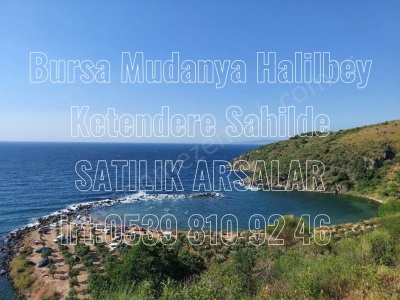 Mudanya Trilyehalilbey Ketendere De Acil Satılık Arsa 132M2 Hissetapulu Köşe Tirilye Mah