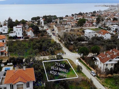 Bursa Gemlik Kurşunluda Satılık Arsa 713 M2 Villa İmarlı Köşe Kurşunlu Mah