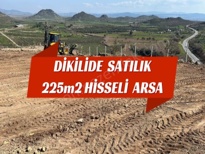 İzmir Dikilide Satılık Tarla 225M2 Hisseli Arsa Esentepe Mah