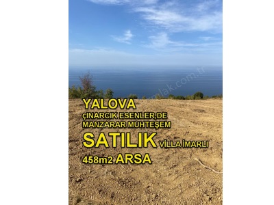 Yalova Çınarcık Esenköyde Full Deniz Manzaralı Satılık Arsa 458M2 Büyükorhan Akçasaz Mah