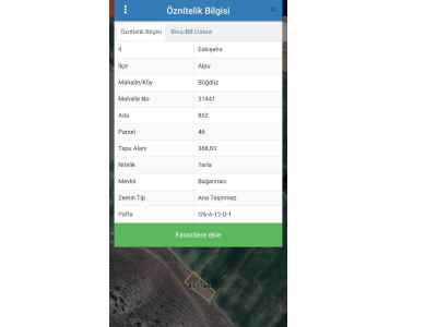 Field For Sale in  Turkey, Eskisehir, Alpu, Bugduz neighborhood , 368 m2