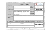 VERGİ LEVHASI