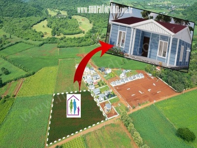 0 60 İmarlı Döşemealtı Yalınlı 600 M2 Satılık Konut Arsası Villa (34) Mah