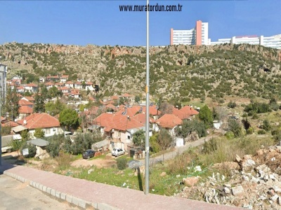 0 80 İmarlı Antalya Göçerler 1200 M2 Satılık Konut Arsası (54) Kepez Mah