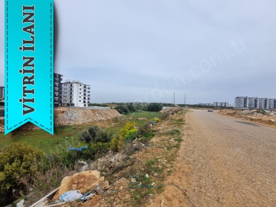 0 80 İmarlı Antalya Çankaya 1010 M2 Satılık Ticari + Konut Arsası İş (55) Kepez Mah