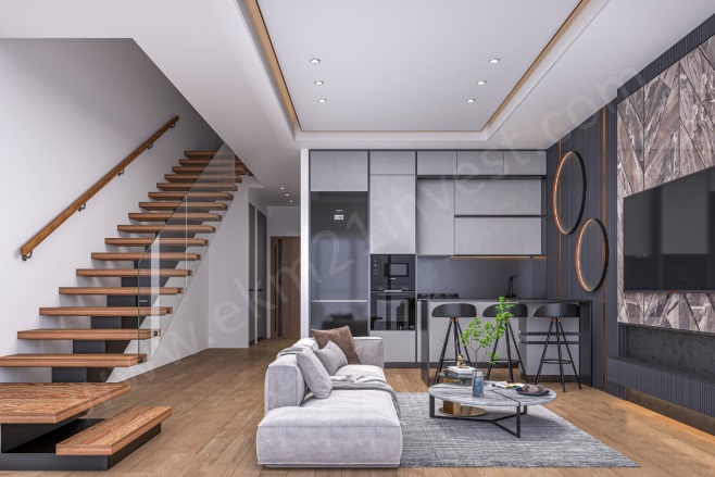 Merkez Girne Proje Devam Eden | 1+1139.500£ - 158.500£ Resim-5