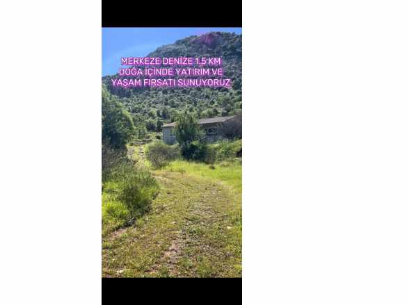 Marmaris Selimiye De 1540 M2 Arsa içinde Mustakil Konut 2+1 Satılık Müstakil Ev Mah
