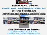 Satılık Dükkan Bodrum Dahil 3 Katlı Kağızman Şahindere Mah 165 M2