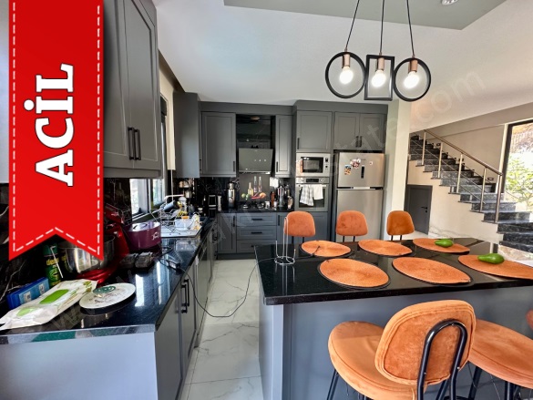 Kargıcak Mah. Alanya Acil Satılık Villa |  3+1 Oda | 250M2 285.000€ Eşyalı  | Klima | 2 Banyo | 3 Yatak Odası Resim-2